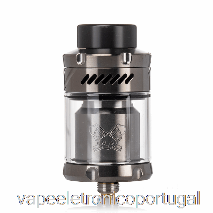 Vape Eletrônico Hellvape Coelho Morto V3 25mm Rta Gunmetal